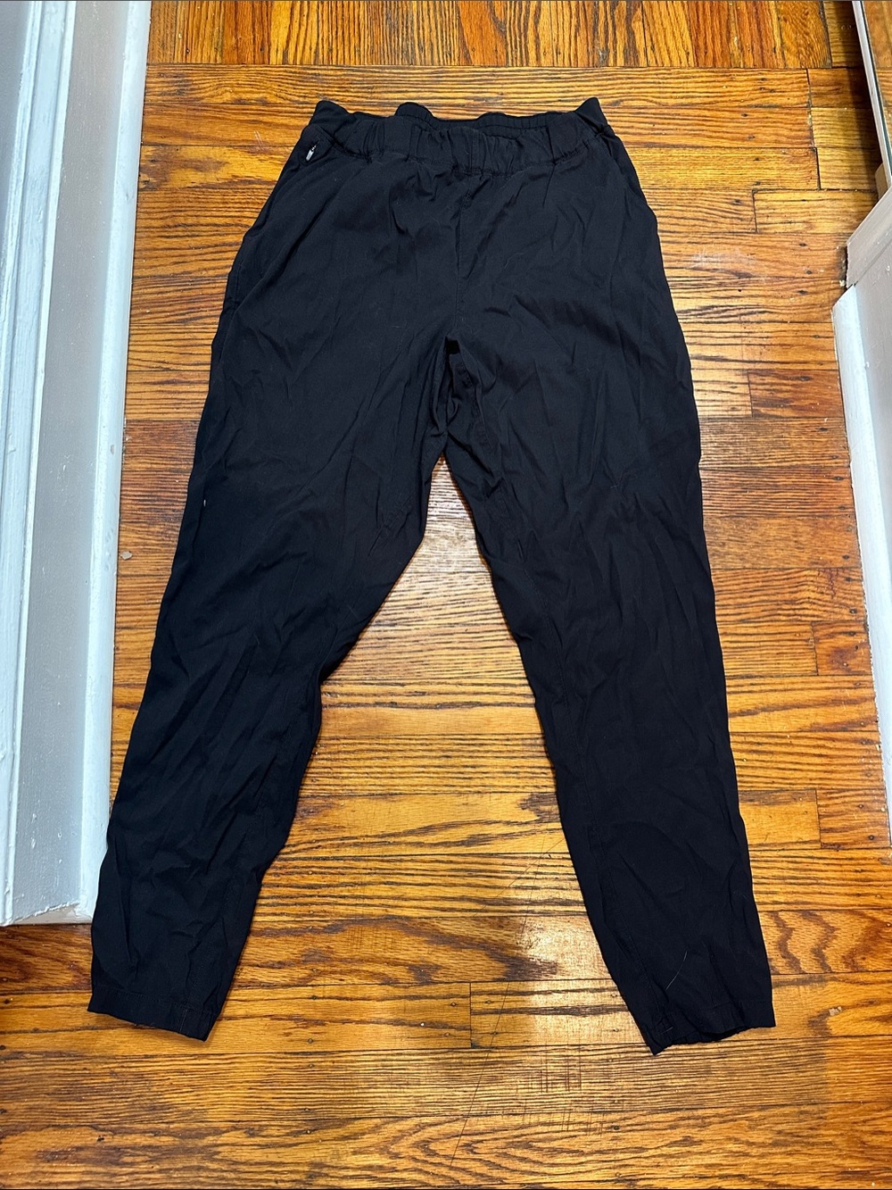Women's Black Elastic northface joggers